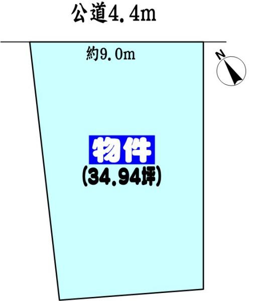 春日井市西尾町の土地