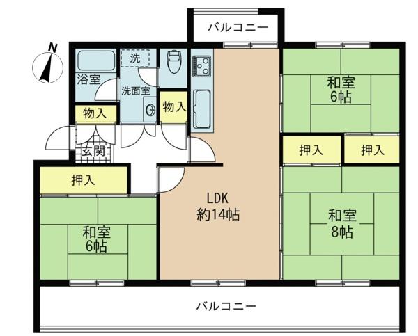 岩成台西団地５０３号棟