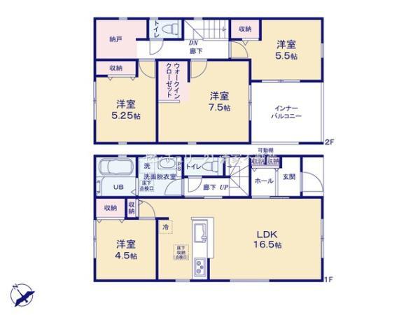 春日井市岩成台９丁目の新築一戸建