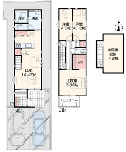 名古屋市守山区桜坂２丁目の新築一戸建