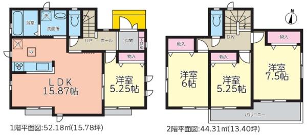 春日井市堀ノ内町北１丁目の新築一戸建