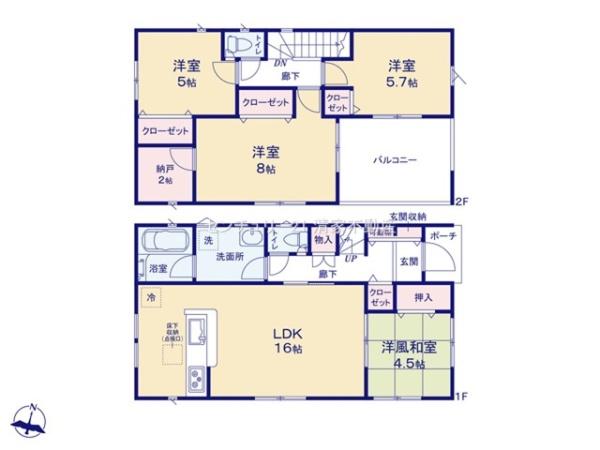 名古屋市守山区大字上志段味字大久手下の新築一戸建