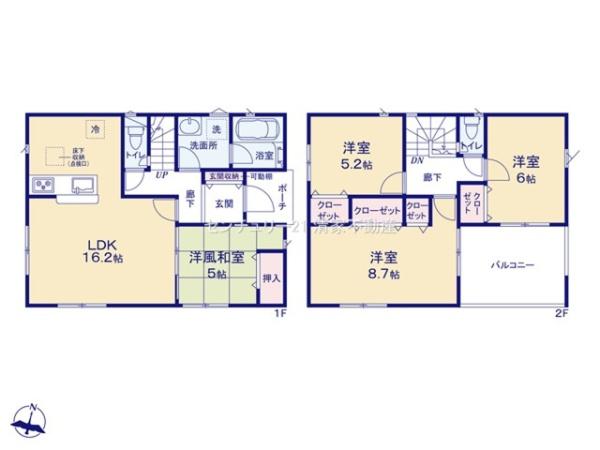 名古屋市守山区大字上志段味字大久手下の新築一戸建