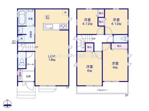 春日井市高蔵寺町３丁目の新築一戸建