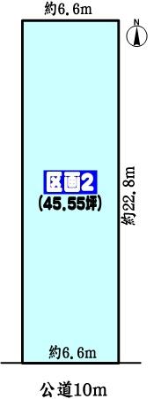 春日井市高蔵寺町北１丁目の売土地