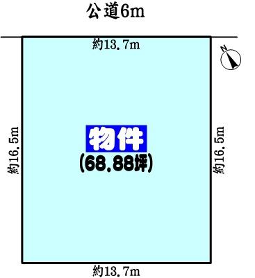 春日井市高森台３丁目の売土地