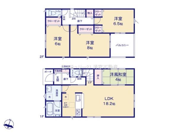 名古屋市守山区大字上志段味字東谷の新築一戸建