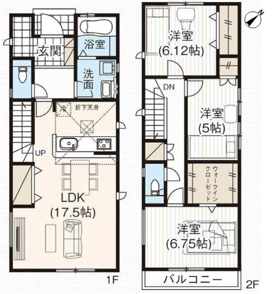 名古屋市守山区大字上志段味字海東の新築一戸建