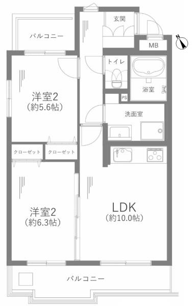 高蔵寺プリンスハイツ