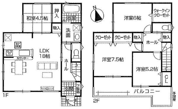 小牧市大字本庄の新築一戸建