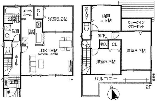 小牧市大字本庄の新築一戸建