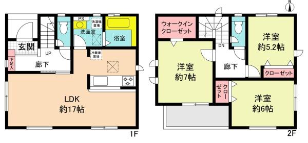 春日井市白山町２丁目の新築一戸建