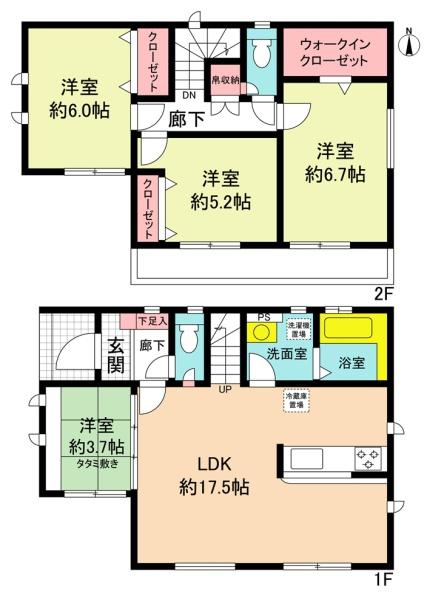 春日井市白山町２丁目の新築一戸建