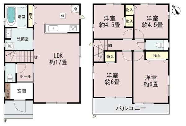 小牧市藤島２丁目の新築一戸建