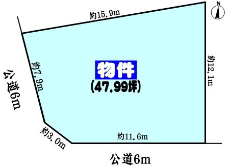 春日井市気噴町北１丁目の売土地
