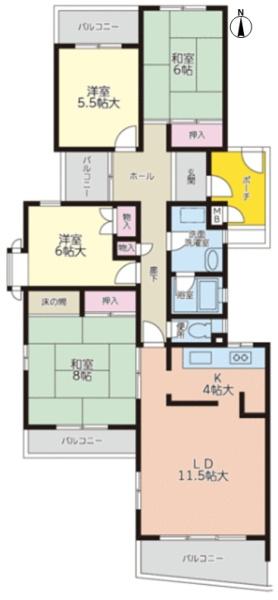 メゾン中央台５号棟