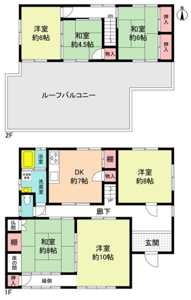 春日井市高蔵寺町８丁目の中古一戸建