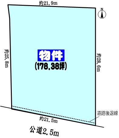 小牧市大字二重堀の売土地