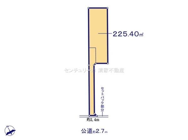 小牧市大字間々原新田の売土地