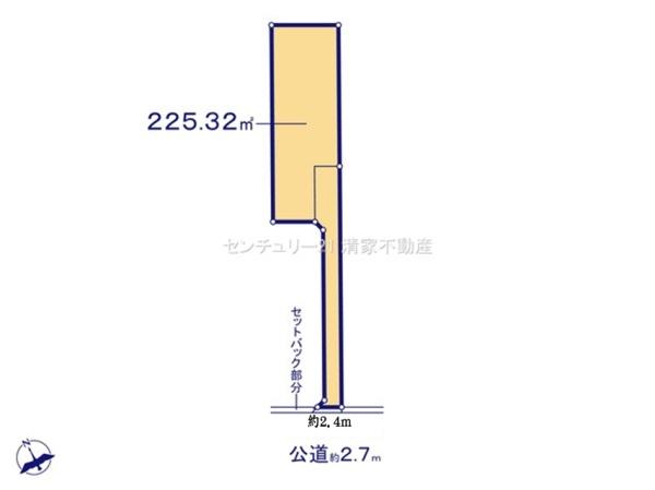 小牧市大字間々原新田の売土地
