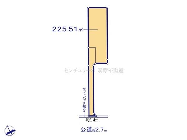 小牧市大字間々原新田の売土地