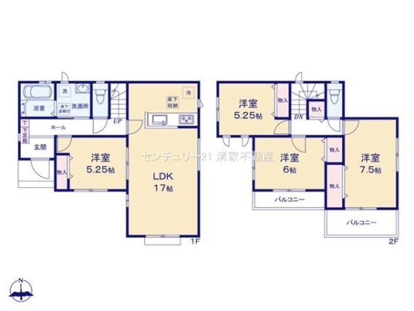 春日井市白山町６丁目の新築一戸建