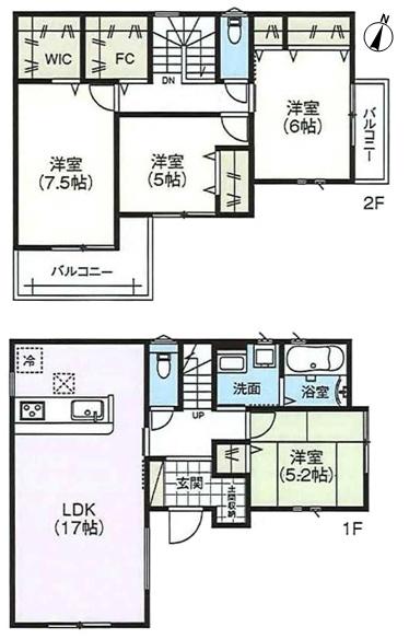小牧市大字本庄の新築一戸建