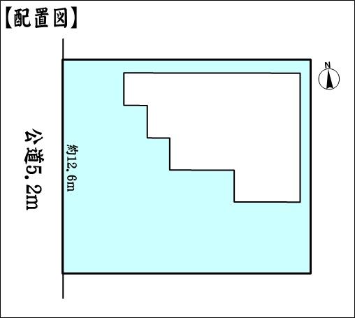 春日井市神屋町の新築一戸建(区画図)