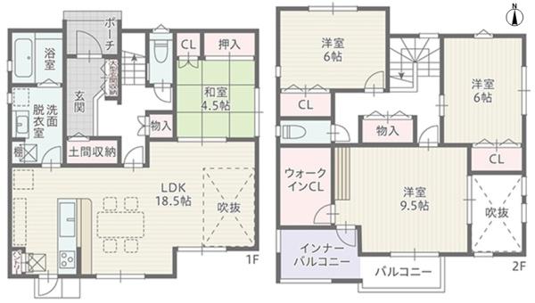 春日井市白山町２丁目の新築一戸建