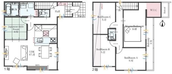 小牧市大字東田中の新築一戸建