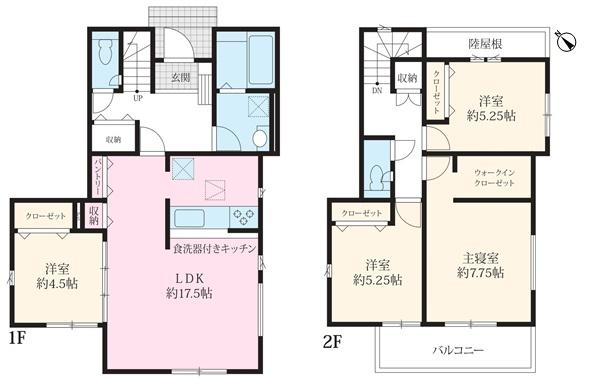 名古屋市守山区大字上志段味字海東の新築一戸建