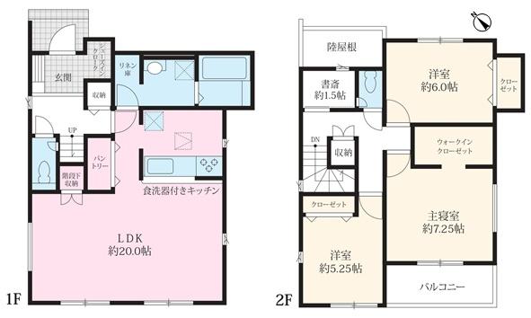 名古屋市守山区大字上志段味字海東の新築一戸建