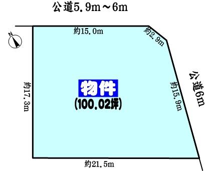 春日井市岩成台１０丁目の売土地