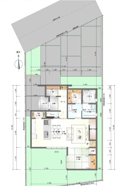 春日井市気噴町北１丁目の土地