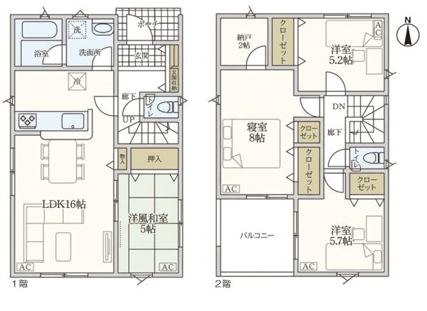 春日井市気噴町４丁目の新築一戸建