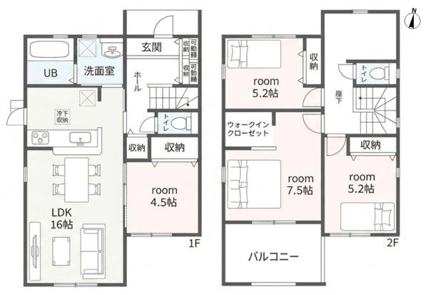 土岐市妻木平成町２丁目の新築一戸建