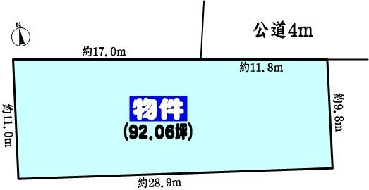 春日井市気噴町北２丁目の売土地