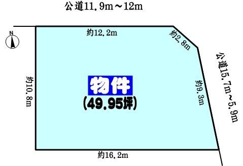 春日井市不二ガ丘２丁目の土地