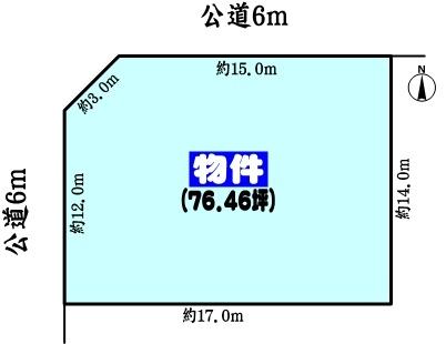 春日井市東山町１丁目の土地