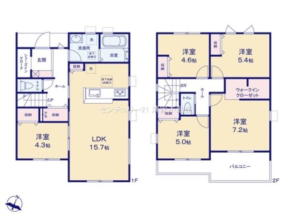 春日井市押沢台4丁目の新築一戸建