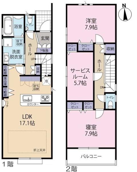 北名古屋市沖村東ノ郷の新築一戸建