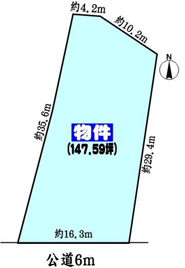 春日井市稲口町２丁目の土地