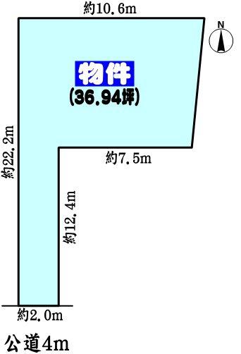 春日井市下屋敷町字知光院の売土地