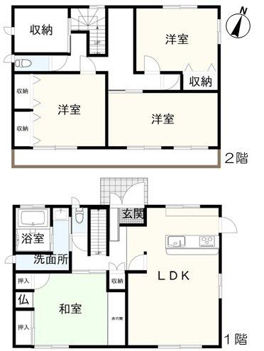 春日井市上条町９丁目の中古一戸建て