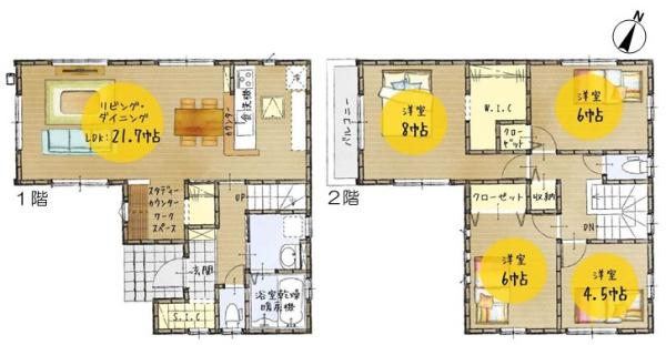 春日井市六軒屋町６丁目の新築一戸建