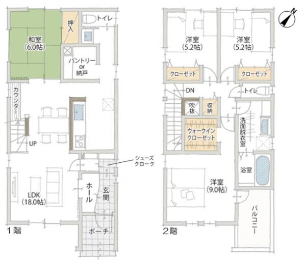 春日井市東野町９丁目の新築一戸建