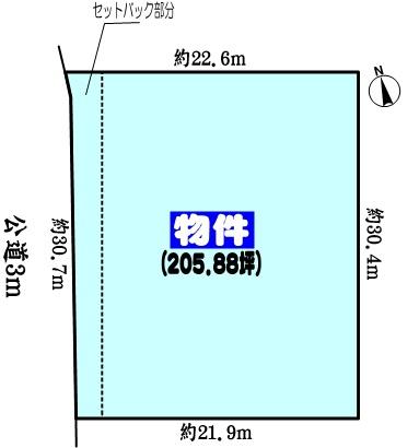春日井市牛山町の売土地