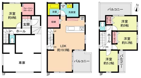 春日井市貴船町の新築一戸建