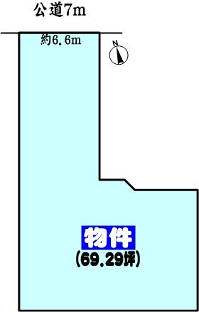 春日井市二子町２丁目の売土地