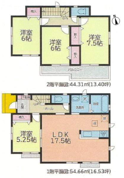 春日井市上田楽町の新築一戸建